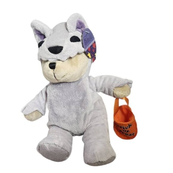 Starbucks Bearista Purple Wolf Bear Plush Halloween 94th Edition 2010 New - Picture 1 of 10